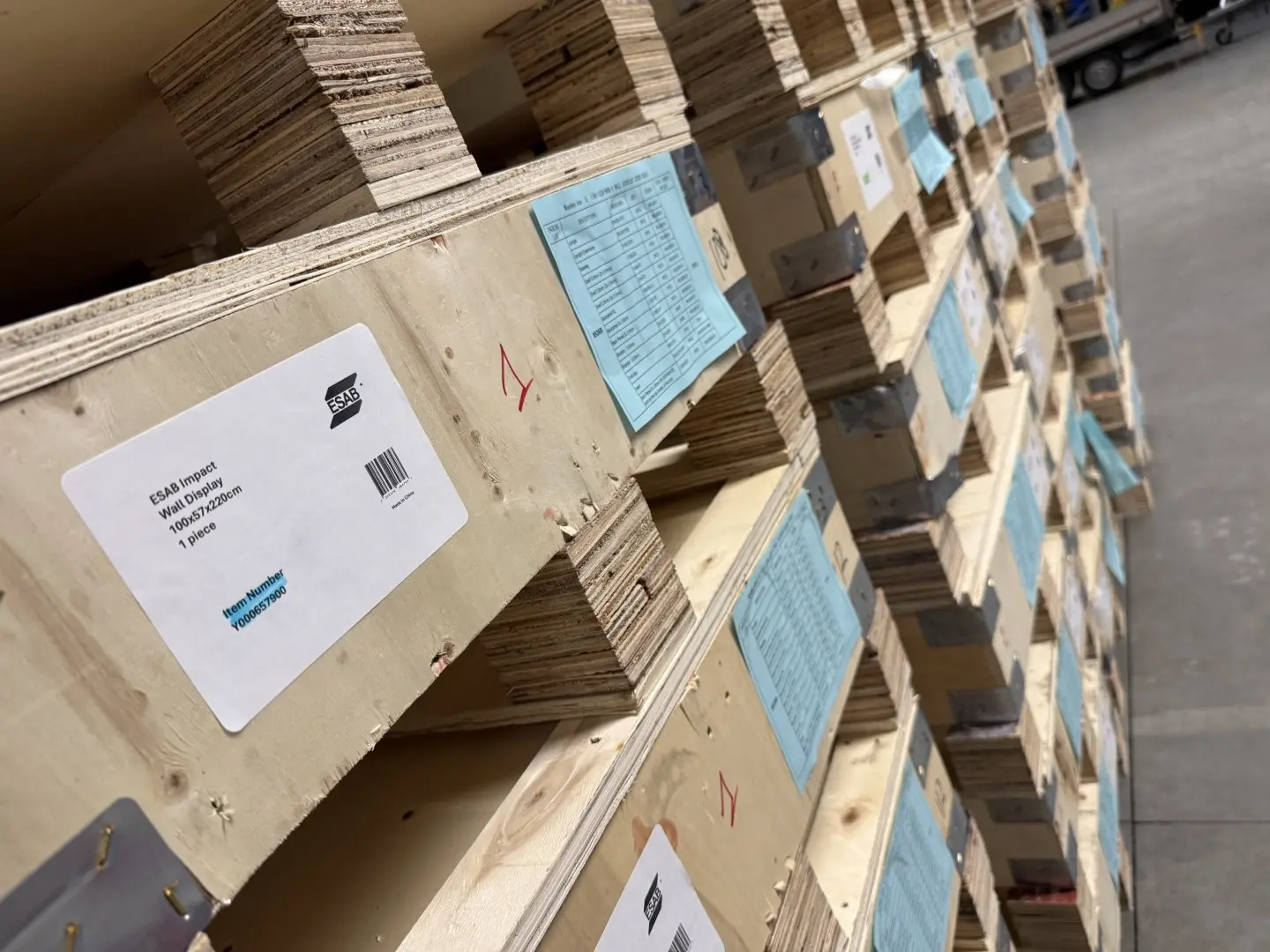 Gepersonaliseerde retailkits klaar voor distributie naar winkels in Europa